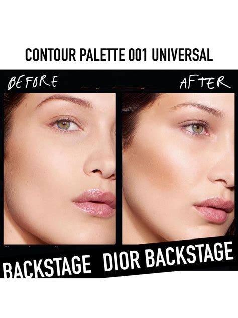 dior backstage contour palette 001 universal